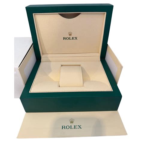 rolex watch with box|empty rolex box price.